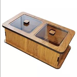 جعبه پذیرایی دوخانه هلیاگیفت مدل آگرین