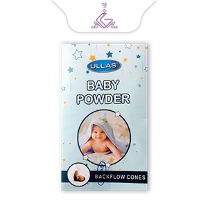 عود آبشاری شرکتی بی بی پودر Baby Powder برند اولاس ULLAS