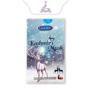 عود آبشاری شرکتی مشک کشمیری Kashmiri Mushk برند اولاس ULLAS