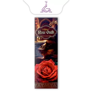 عود شاخه ای دست ساز رز عوده ROSE OUDH برند میصباح MISBAH