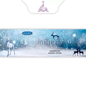 عود شاخه ای دست ساز مشک کشمیری KASHMIRI MUSK برند اولاس ULLAS