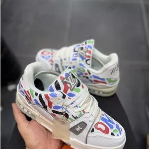 کتونی لویی ویتون مدل ترینر مدل GO0292