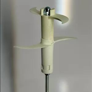 خرد کن نیم متری لوله استیل 2 تیغ لاکی(مخصوص چرخ کردن انواع میوه ها)