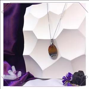 آویز سنگ عقیق کد N81