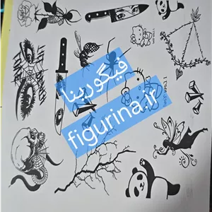 تتو موقت دخترانه 600 طرح 100میلی لیتر
