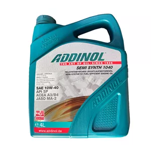 روغن موتور ادینول وارداتی المانیSP حجم 5 لیتر (10w-40) ADDINOL