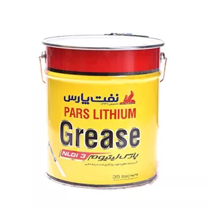 گریس چند منظوره و نسوز پارس لیتیوم - ماهان کیفیت NLGI3 سطل 35 پوندی یا 15/875 کیلوگرم