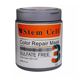 ماسک مو استم سل مخصوص موهای رنگ شده و هایلایت شده 500 میلی لیتر