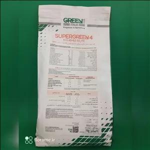 کود پتاس بالا (40-5-10) گرین هاس ایتالیا مدل سوپر گرین 4 یک کیلویی