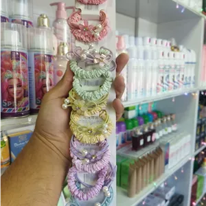 کش مو دخترانه طرح نگین دار
