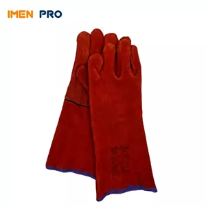 دستکش جوشکاری قرمز پژو