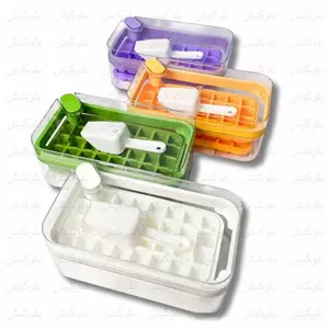 قالب یخ فشاری باکس‌دار مدل Press The Ice Grid