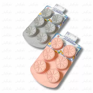 قالب فانتزی یخ و دسر طرح پرتقال سیلیکونی (۶ خانه)