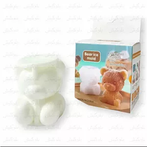 قالب یخ سیلیکونی طرح خرس تدی (Bear Ice Mold)