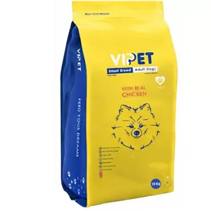غذای خشک سگ بالغ نژاد کوچک وی پت vipet فله 1 کیلویی