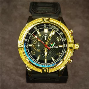 ساعت مچی دور طلایی ایگل تایم