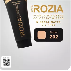 کرم پودر روزیا مدل کد 202 حجم 35 میلی لیتر