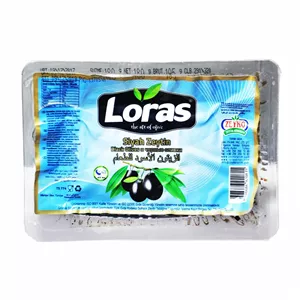 زیتون سیاه لوراس ۸۰۰ گرم اصلی Loras محصول ترکیه