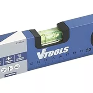 تراز آلومینیومی ضد شوک VTOOLS مدل VT2122 – طول 300 میلی‌متر