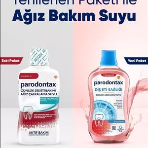 دهان شویه بدون الکل پارودنتکس  اکسترا فرش ۵۰۰ میلی‌لیتری