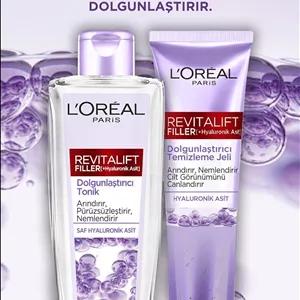 تونیک حجم دهنده و حجم دهنده لورآل پاریس مدل Revitalift Filler حجم دهنده ۲۰۰ میلی لیتر حاوی هیالورونیک اسید