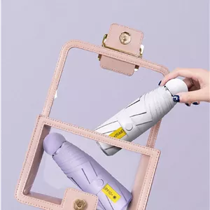 چتر آبی جنرال برندز  با پوشش مخصوص (چتر کپسولی)