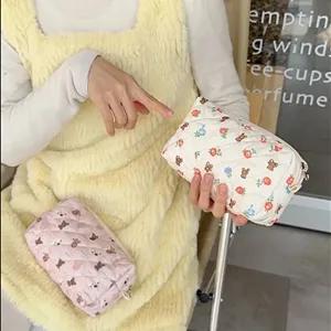 کیف آرایش طرح گل تدی خرسه طرح خاص باهلز bahels