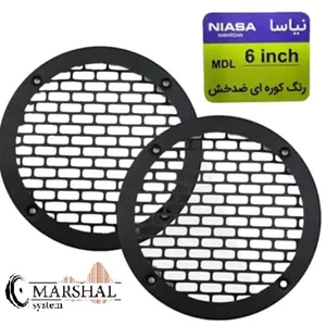 قاب میدرنج نیاسا 6 اینچ فلزی ضدخش بسته ۲ عددی