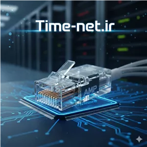 سوکت RJ45 AMP وارداتی