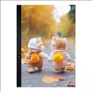 کلاسور فانتزی طرح گربه های ملوس کد کیوت 1 