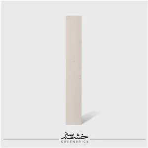 آجر نما سفید استخوانی آذین نما سایز 40×6