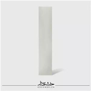 آجر نما سفید یخی آذین نما سایز 50×10