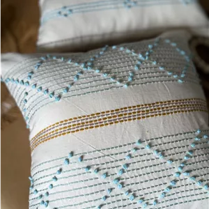 کوسن کوک دوزی  دستدوز طرح گره