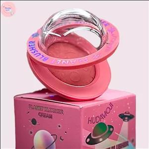 🌌 رژگونه فضایی هدا موجی 🛸_پیگمنت قوی و رنگبندی جذاب برای میکاپ حرفه ای