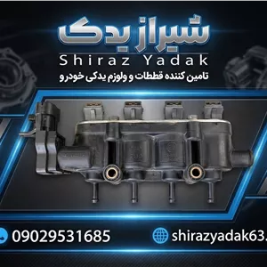 ریل سوخت گاز پژو همراه با سوزن medi
