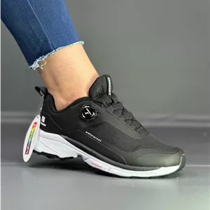 کتونی ضد آب آی رانر بند دیسکی  مشکی / سفید