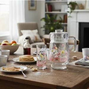 ست 7 پارچه پارچ و لیوان الیز لومینارک