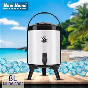 کلمن 8 لیتر استیل نیوهوم بدنه داخلی و خارجی استیل ضد زنگ کد 3002