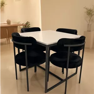 میز و صندلی ناهار خوری مدرن مدل مینیمال (۲، ۴، ۶ و ۸ نفره - مربع و مستطیل)