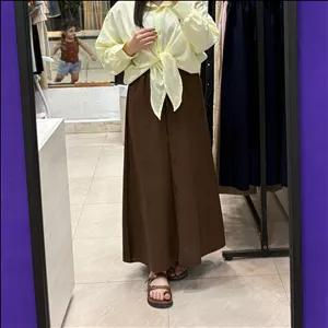 دامن لینن فون راسته