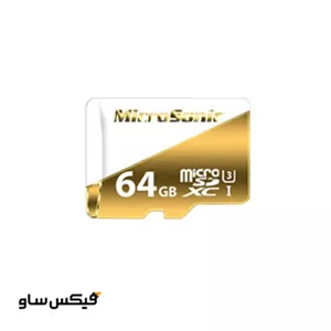 کارت حافظه microSDXC میکرو سونیک MicroSonic مدل 533X ظرفیت 64 گیگابایت