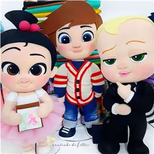 الگوهای عروسک نمدی بچه رئیس و برادر بزرگه