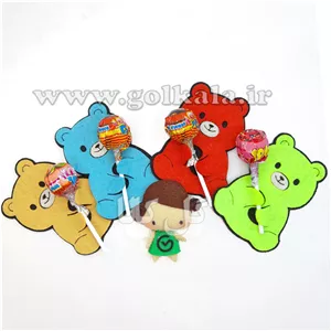 گیفت خرس نمدی فانتزی 🧸 خرید هدیه شکلاتی و پولی کودکانه | گل‌کالا