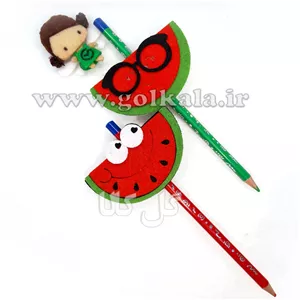 گیفت هندوانه یلدایی نمدی ۴×۸  سانتی | هدیه بامزه شب یلدا