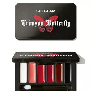 پالت رژلب براق شیگلم از کالکشن Crimson Butterfly
