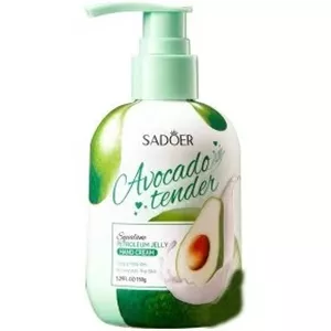 کرم دست ژله ای پمپی عصاره آووکادو سادور SADOER AVOCADO TENDER SQUALANE PETROLEUM JELLY HAND CREAM  سادور (SADOER)