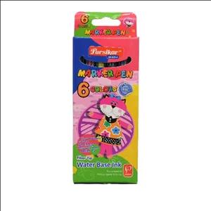 ماژیک شش رنگ پارسیکار مدل JM 525