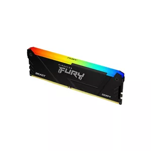 رم کامپیوتر کینگستون FURY Beast RGB 8GB 3600MHz CL17