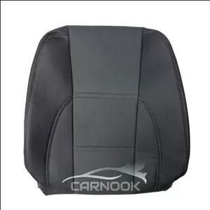 روکش صندلی هیوندای توسان قدیم 2007-2010 چرم رنگ مشکی | کارنوک