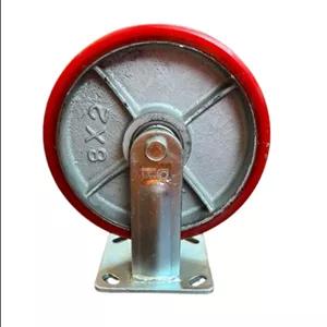 چرخ پلی اورتان ۲۰۰ ثابت – مقاوم، روان و بادوام برای تجهیزات صنعتی سنگین